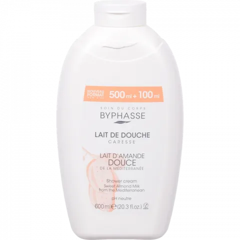 Крем-догляд д/душу Byphasse 600 мл солодкий мигдаль