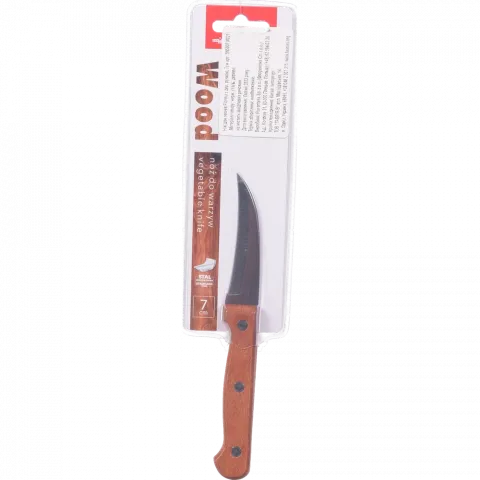 Ніж Florina для овочів з дер. ручкою, 7 см арт. 5N5007 Wood И021