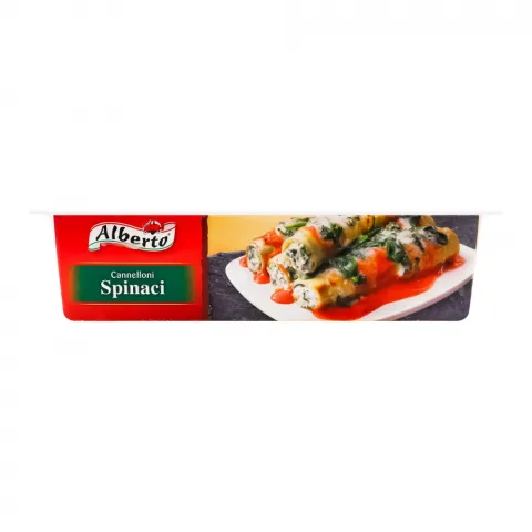Канеллоні Alberto 400 г зі шпинатом