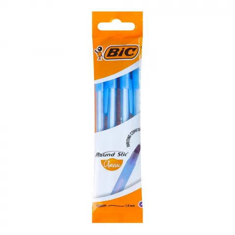 Ручка кульк. BIC Round Stic 0,4 мм синя