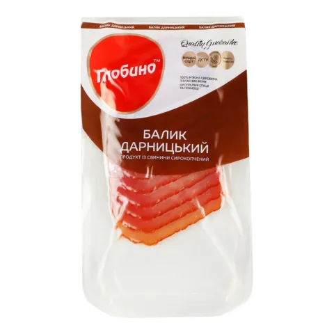 Балик Глобино Дарницький 80 г с/к в/ґ в/п нар.
