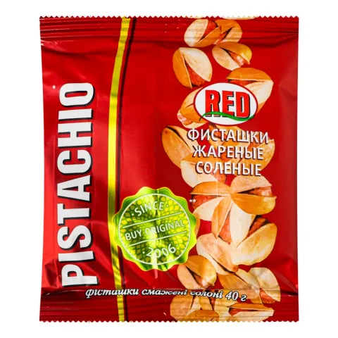 Фісташки RedPistachio 40 г пак.
