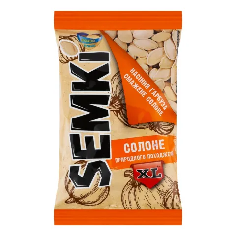 Насіння гарбуза Semki 120 г солоне
