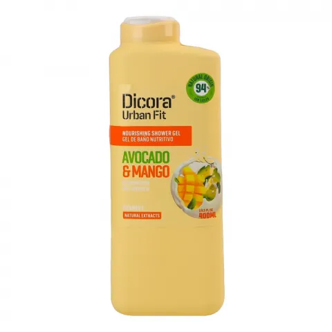 Гель д/душу Dicora Urban Fit 400 мл Манго та авокадо з вітаміном Е