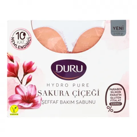 Мило Duru Hydro Pure 2х135 г Вишневий цвіт