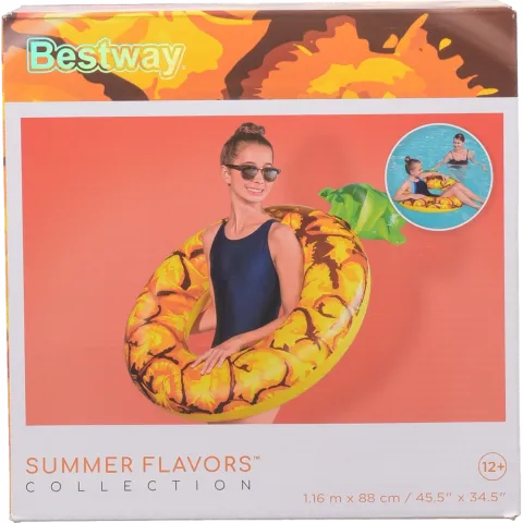 Круг Bestway 36121 Літні фрукти 116-88 см в асорт.