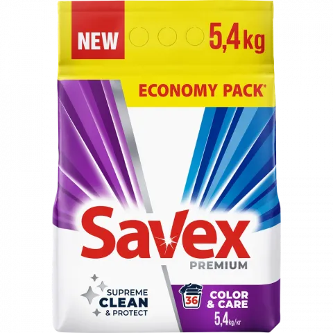 Порошок Savex 6/5,4 кг автомат Color and Care И334/947