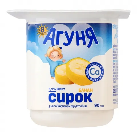 Сирок Агуня 3,9 90 г Банан