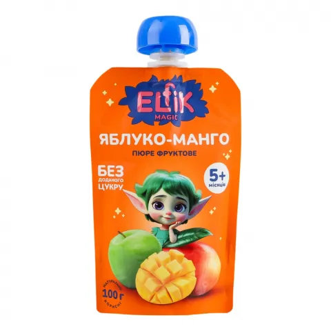 Пюре Elfik/Карапуз 100 г яблуко-манго