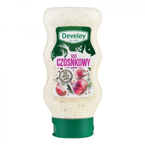 Соус Develey 410 г п/п Часниковий