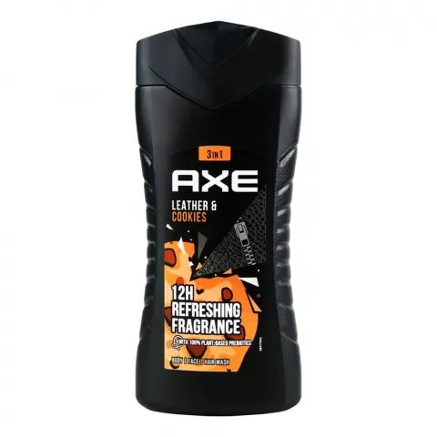 Гель д/душу Axe 250 мл Шкіра і печеньки