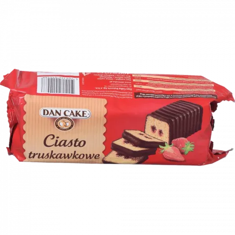 Кекс Dan Cake 400 г Полуничний (Польща)
