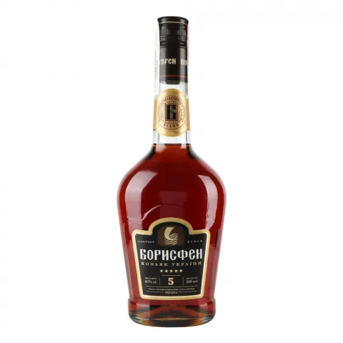 Коньяк Таврія Борісфен 5 0,5 л 40