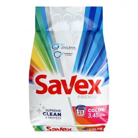 Порошок Savex 4/3,45 кг автомат Parfum Lock 2в1 Color И188/923