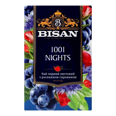 Чай Bisan 80 г чорн. 1001 Nights