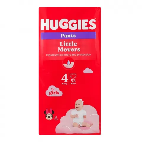 Підг. Huggies Трусики 52 шт. Mega low 4 дівч