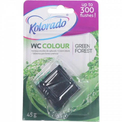 Таблетки д/зливного бачка Kolorado 45 г Green Forest