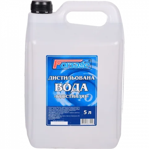 Вода дистил. Форсаж 5 л