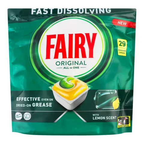 Таблетки д/ПММ FAIRY 29 шт. Original все в одному Лимон
