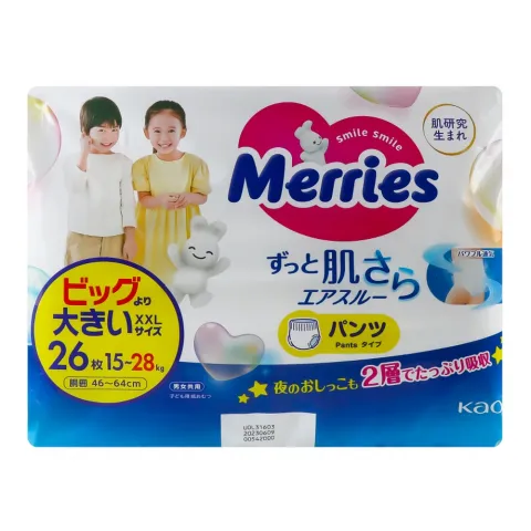 Підг. Трусики Merries 26 шт. XXL 15-28 кг