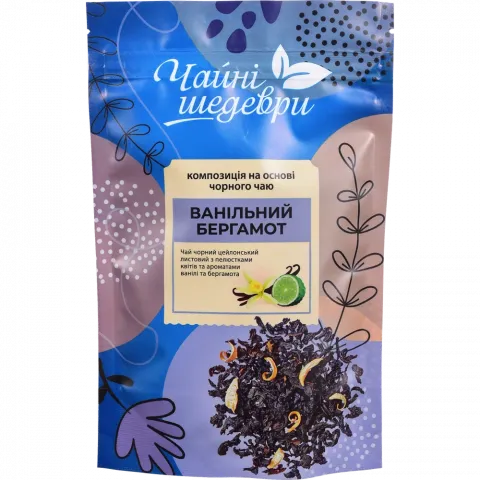 Чай Мономах Ванільний Бергамот чорн. ваг.