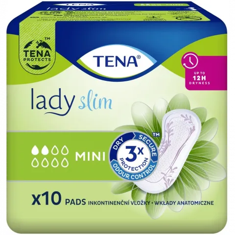 Прокладки урологічні Tena 10 шт. Lady Slim Mini