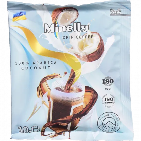 Дріп-кава Minelly 1 шт. Кокос