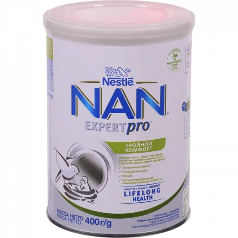 ЗГМ Nan 400 г Потрійний комфорт