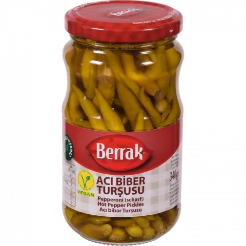 Конс Перець Berrak 370 мл скл. гострий