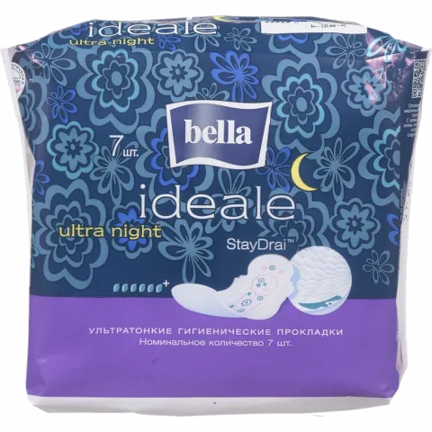 Прокладки Bella 7 шт. Ideale Ultra Night