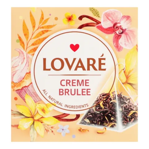 Чай Lovare 15 шт. Крем Брюле