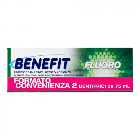 Зуб. паста Mimil 2х75 мл з фтором Benefit Fluoro
