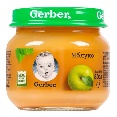Пюре Gerber 80 г яблуко