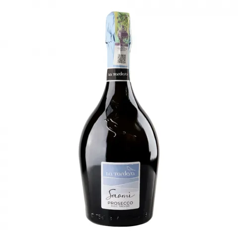 Вино ігристе La Tordera Saomi Prosecco 0,75 л біле Брют