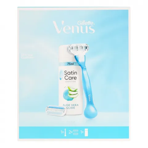 Набір подар. Gillette Venus Satin Care Сенситів