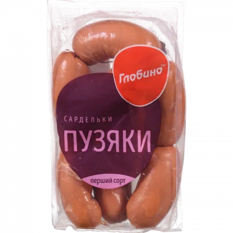 Сарделі Глобино Пузяки 1/г н/о ваг.