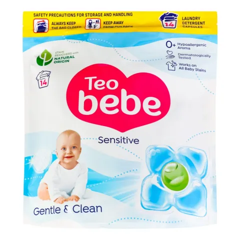 Гель д/прання Teo Bebe авт. в розч. кап. 14х24,8 г И783