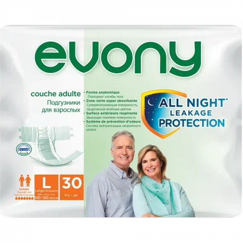 Підг. д/дорослих Evony 30 шт. 3 Large