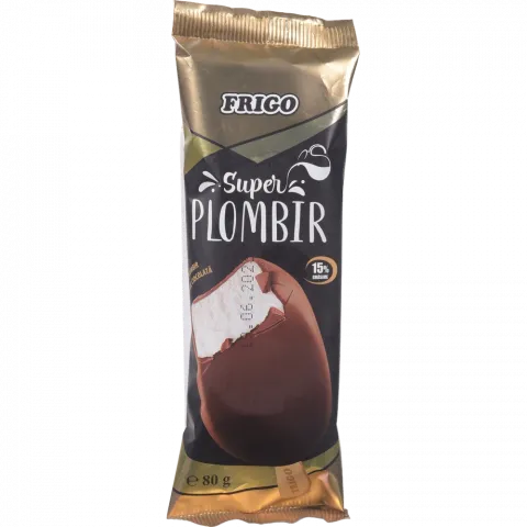 Морозиво FRIGO 80 г Супер пломбір у шок. глазурі (Молдова) И353