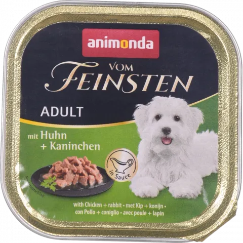 Корм д/собак Animonda 150 г Vom Feinsten з куркою та кроликом