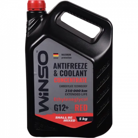 Антифриз концентрат Winso 5 кг Red G12
