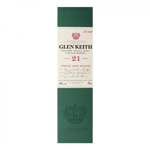 Віскі Glen Keith 0,7 л кор. 21 рік