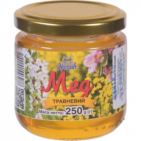 Мед Ярослав 250 г Травневий