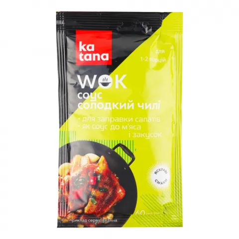 Соус Katana 60 мл WOK Солодкий Чилі