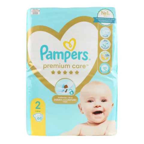 Підг. Pampers Premium Care 68 шт. Mini 2 (4-8 кг)