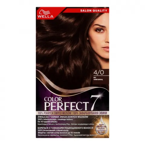 Фарба д/волосся Wella Color Perfect 4/0 Темний шоколад