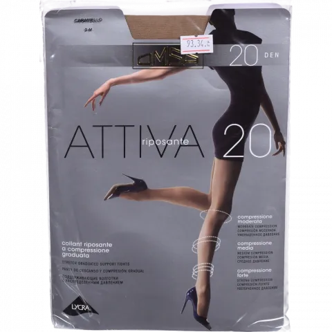 Колготи OMSA ATTIVA 20 CARAMELLO3