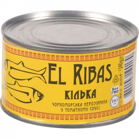 Конс Кілька EL Ribas 240 г з/б т/с