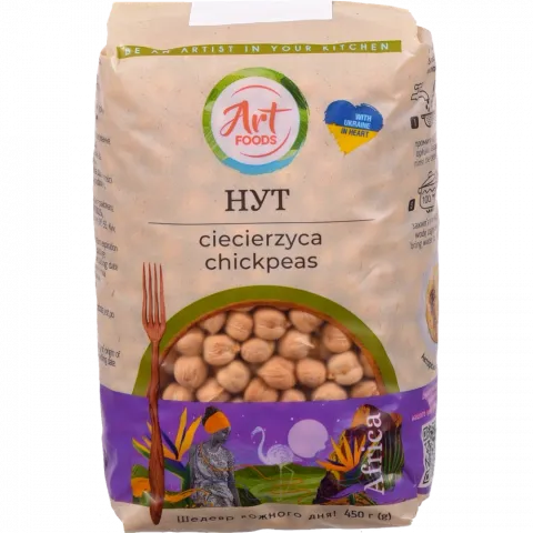 Крупа Art Foods 450 г Нут