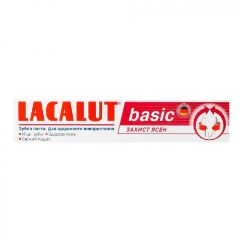 Зуб. паста Лакалут 75 мл basic захист ясен